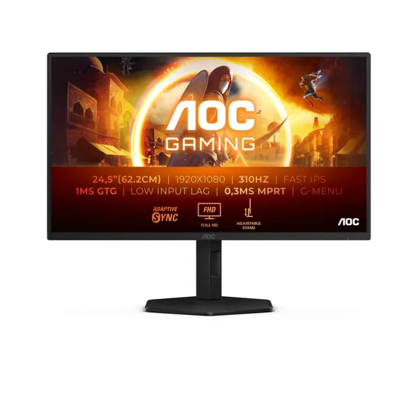 Monitor AOC 25G4SXU 24.5 inch IPS 310Hz Full HD Negru