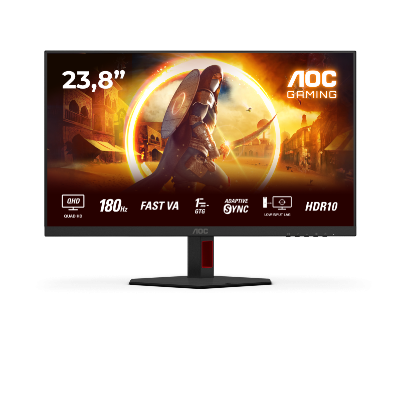 Monitor AOC Q24G4RE 23.8 IPS 2560x1440 180Hz Negru