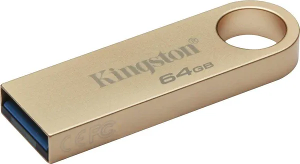 Memorie USB KINGSTON DTSE9G3 64GB USB 3.2 Auriu - imagine 2