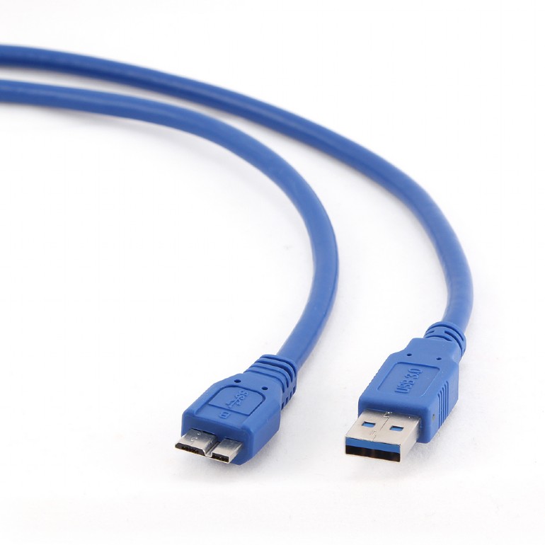 Cablu Date GEMBIRD USB 3.0 Micro-USB 3.0 0.5m Albastru CCP-mUSB3-AMBM-0.5M