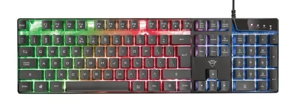 Tastatură Gaming TRUST GXT 835 Azor Negru TR-23651