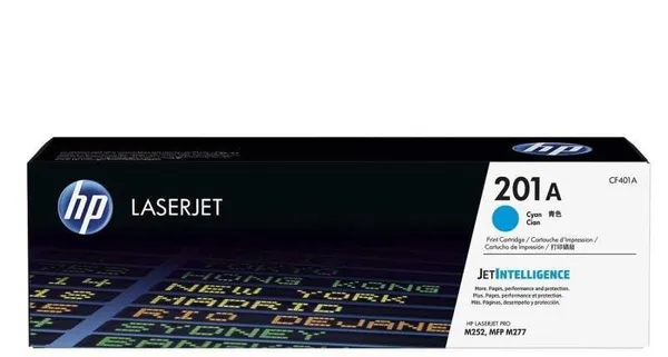 Toner HP 201A Cyan Original LaserJet Pro M252 M274 M277 CF401A - imagine 2