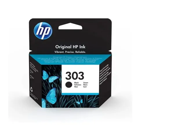 Cartuș Cerneală HP 303 Original Negru T6N02AE - imagine 2