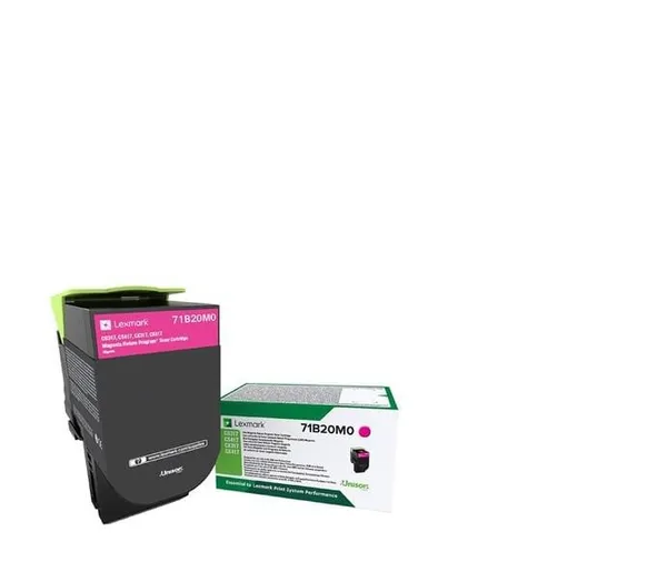 Toner LEXMARK 71B20M0 Magenta Original - imagine 2