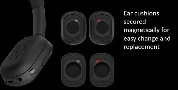 Căști HP Focus 625 Wireless Bluetooth cu Anulare Zgomot - imagine 5
