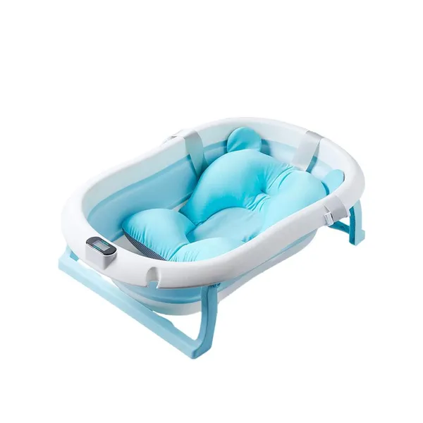 Cădiță U-GROW cu Pernuță și Termometru Digital Albastru UGCT-0055-BL - imagine 7