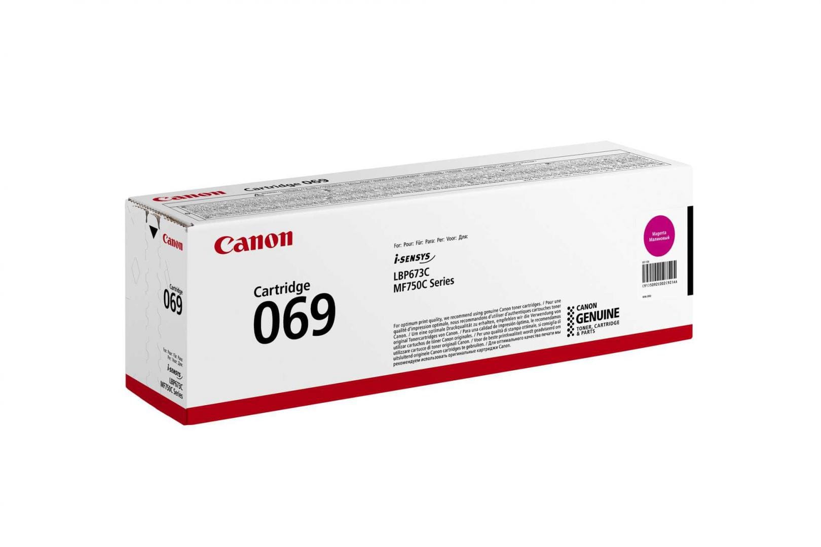 Toner CANON CRG069M Magenta 1900 pagini Original