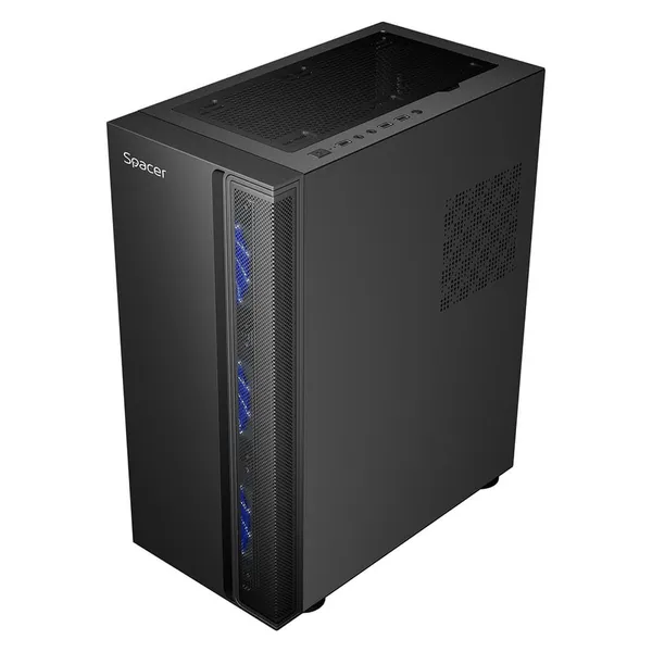 Carcasă PC SPACER ICE HERO Mid Tower Negru ATX - imagine 2
