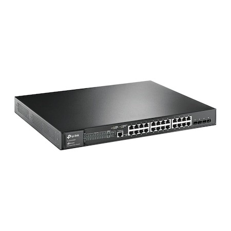 Switch TP-LINK TL-SG3428MP 24 porturi Gigabit 4 SFP - imagine 2
