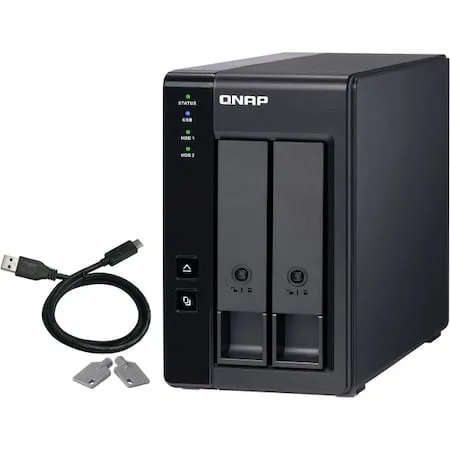 Carcasă DAS QNAP TR-002 2-Bay USB 3.2 Gen 2 - imagine 4