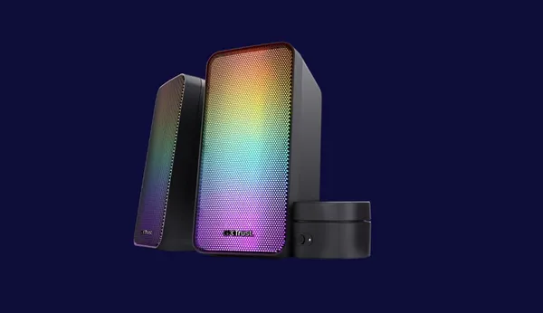 Sistem audio 2.0 TRUST GXT 611 WEZZ LED 6W RMS Negru