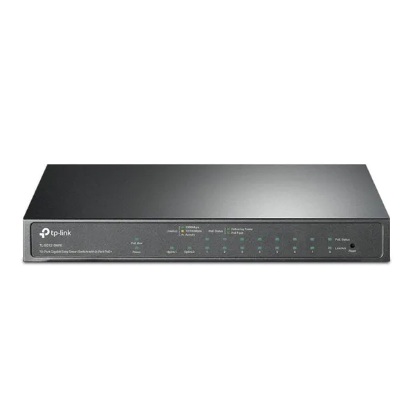 Switch TP-LINK TL-SG1210MPE 10 Porturi Gigabit PoE+ cu 2 Porturi SFP - imagine 2