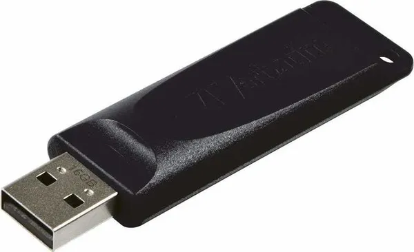 Memorie USB VERBATIM StoreNGo Slider 16GB USB 2.0 Negru