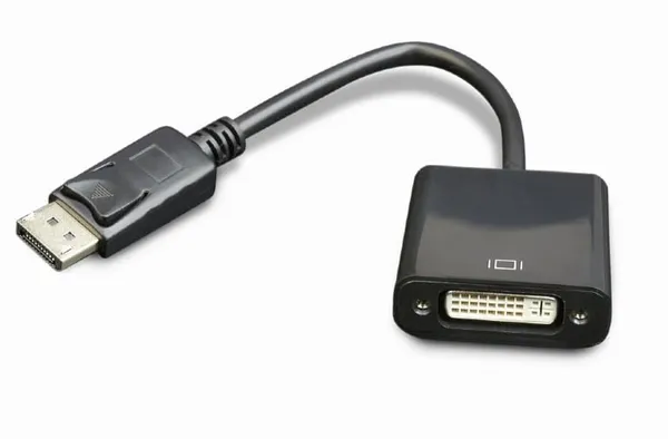Cablu GEMBIRD AB-DPM-DVIF-002 DisplayPort DVI-I 25cm Negru - imagine 1