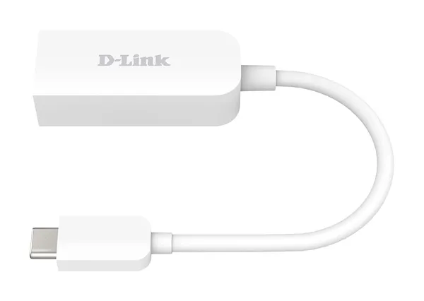 Adaptor Rețea D-LINK DUB-E250 USB-C 2.5G Ethernet Alb - imagine 2