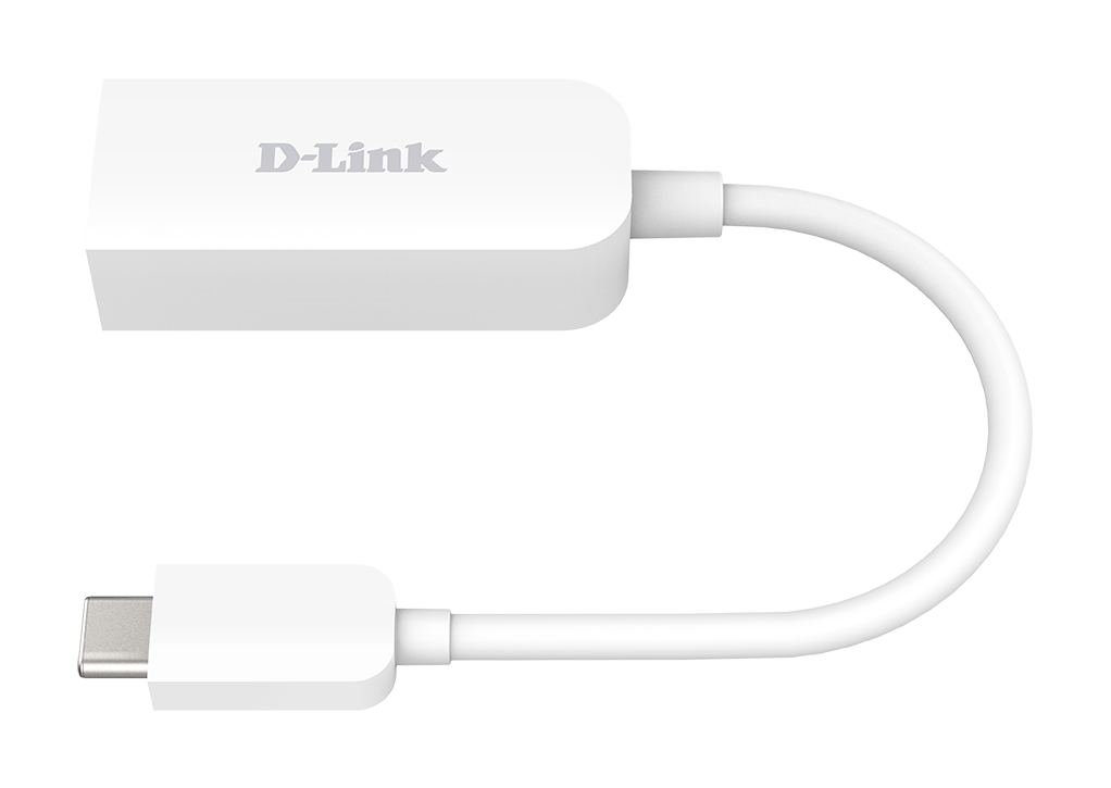 Adaptor D-LINK DUB-E250 USB-C la 2.5G Ethernet Alb - imagine 2