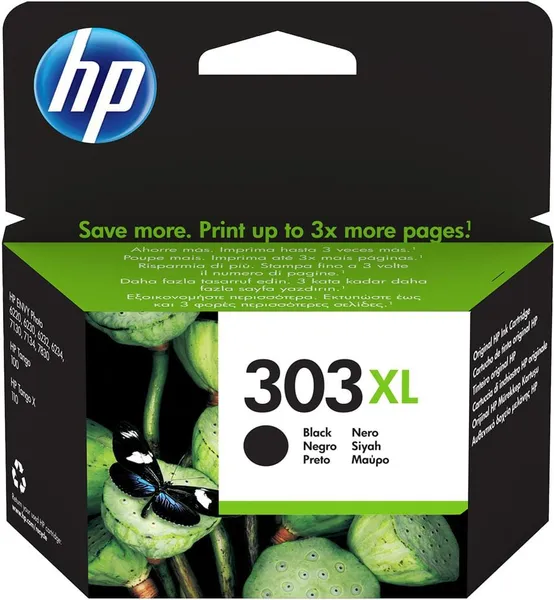 Cartuș Cerneală HP 303XL Black Original T6N04AE