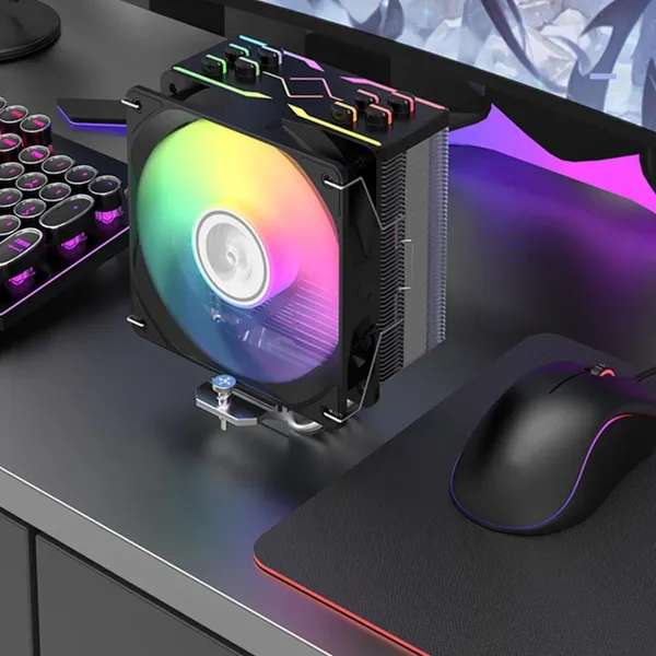 Cooler CPU SERIOUX CC120ARGB 120 mm LED - imagine 2