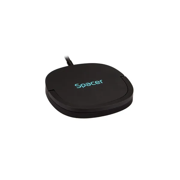 Încărcător Wireless SPACER SPAR-WCHGQ-02 2 în 1 Negru 15W - imagine 4