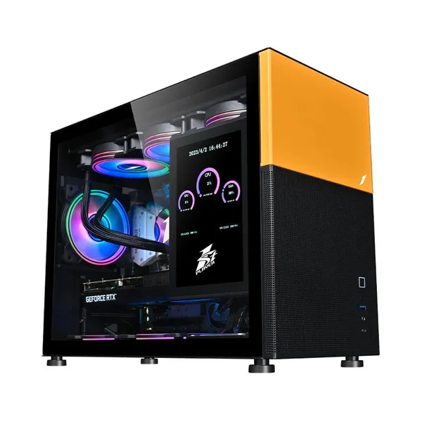 Carcasă PC 1STPLAYER MI6-EV Mid Tower Negru - imagine 5