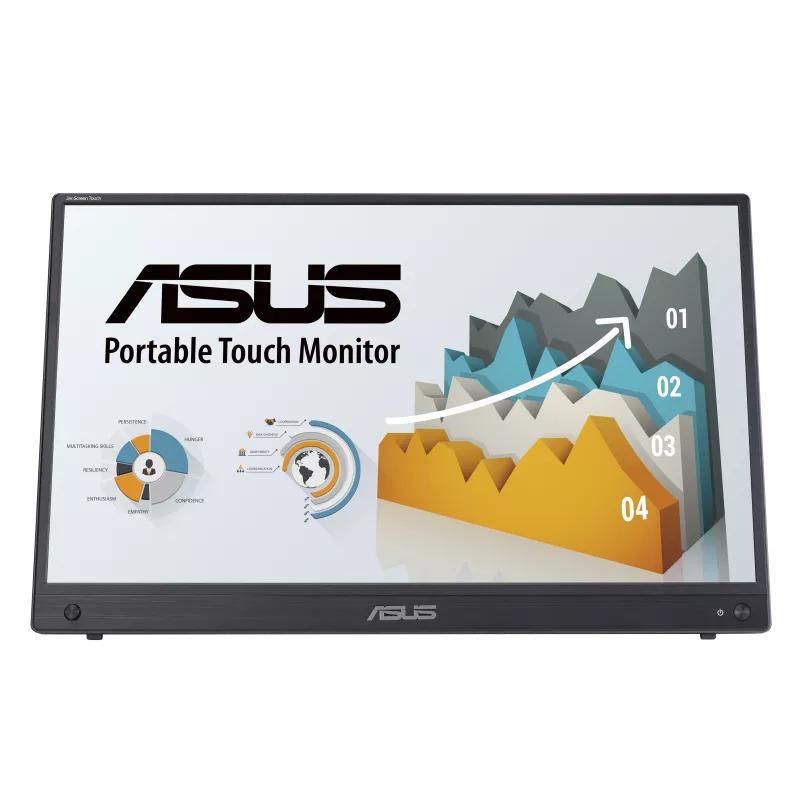 Monitor portabil ASUS ZenScreen MB16AHT 15.6 Full HD Touchscreen Negru - imagine 3