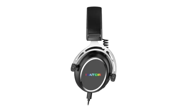 Căști Gaming HATOR Hypergang 3 USB cu Fir Negru