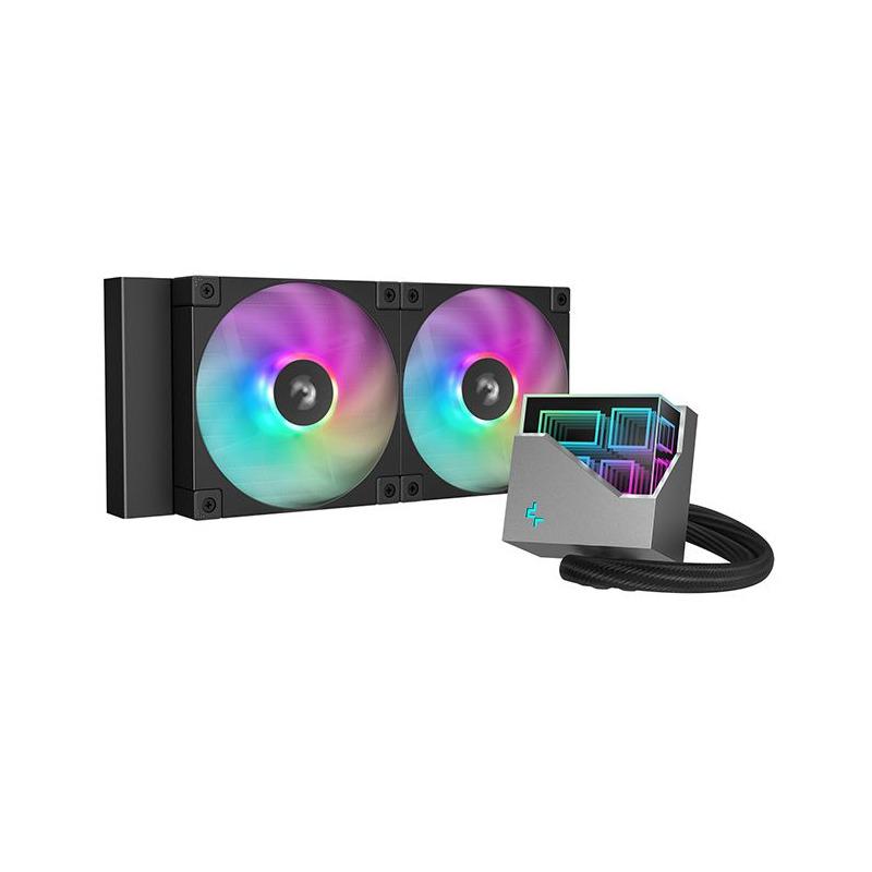 Cooler Procesor DEEPCOOL LT240 ARGB Negru