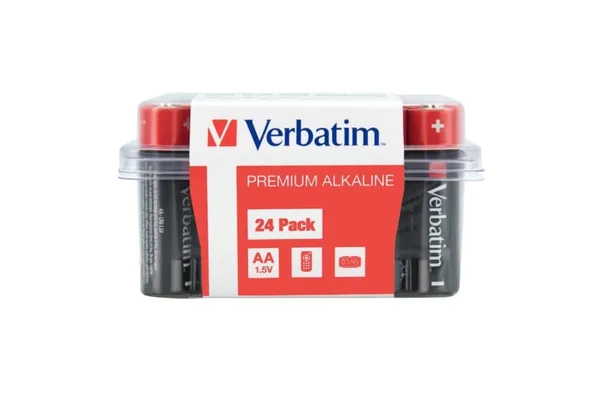 Baterie VERBATIM AA R6 Alcalină 1.5V 24 bucăți 49505