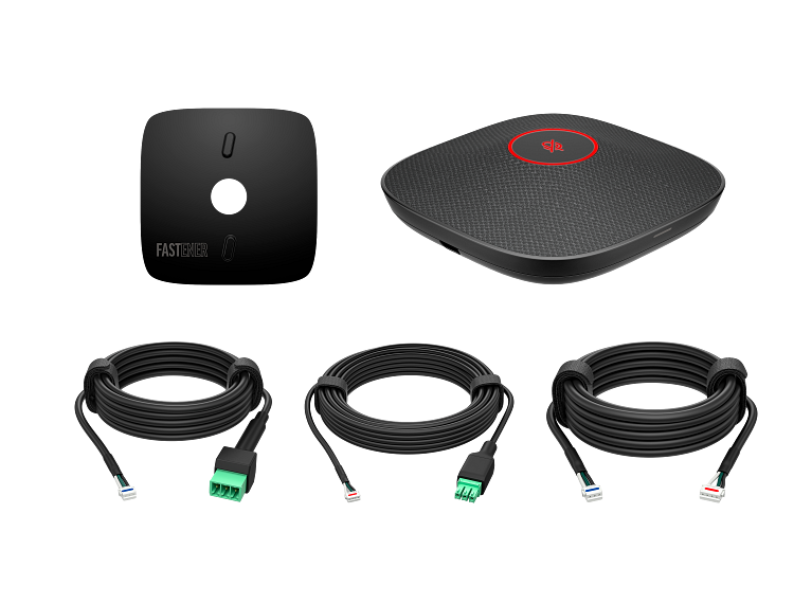 Microfon de Masă HP Poly Studio A2 Negru cu Placă de Montaj