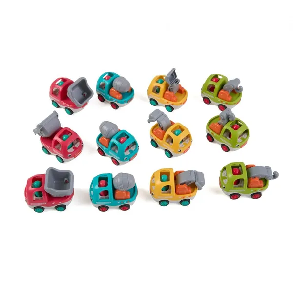 Mașinuță MOMKI Mini Pull Back Modele și Culori Diverse - imagine 3