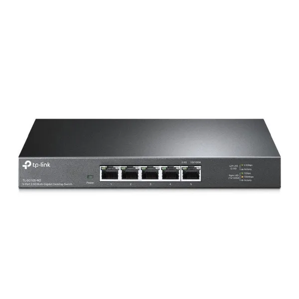 Switch TP-LINK TL-SG105-M2 5 Porturi 2.5G - imagine 2