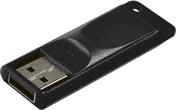 Memorie USB VERBATIM Store 'n' Go Slider 64GB USB 2.0 Negru