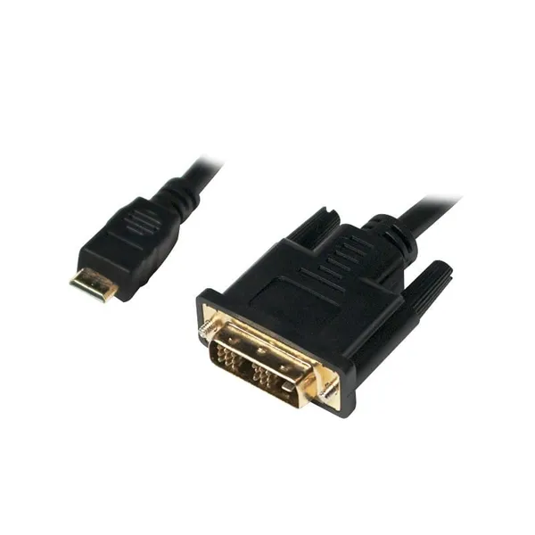 Adaptor LOGILINK CHM002 Mini-HDMI la DVI-D 1m Negru