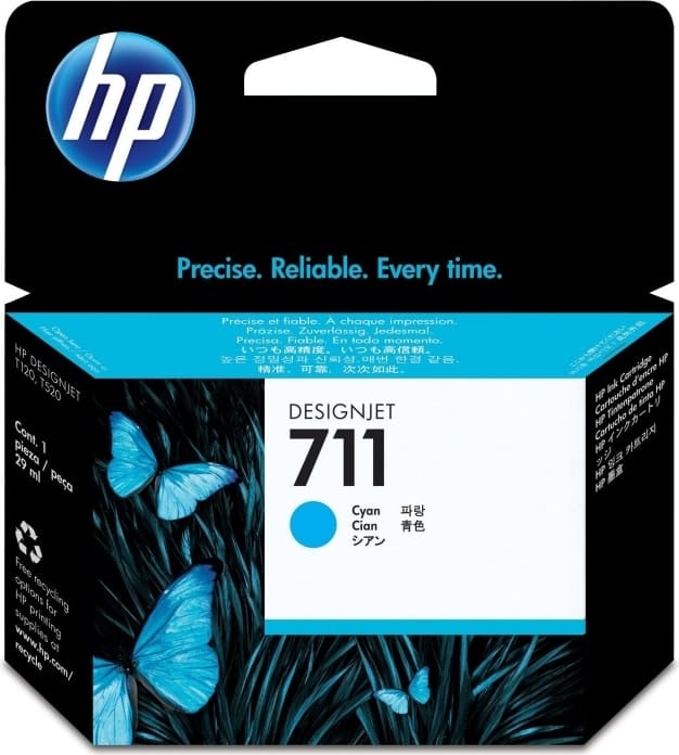 Cartuș Cerneală HP CZ130A Cyan 29 ml Original Nr. 711