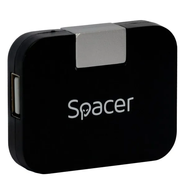 Hub extern SPACER SPH-316 4 porturi USB 2.0 Negru