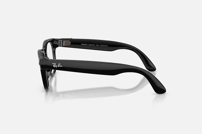 Ochelari Smart RAY-BAN Meta Scriber Optics Gen 2 Shiny Black RW7002 2000 49 - imagine 3
