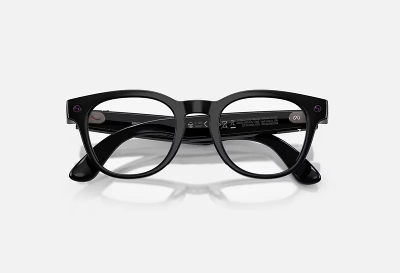 Ochelari Smart RAY-BAN Meta Scriber Optics Gen 2 Shiny Black RW7002 2000 49 - imagine 5