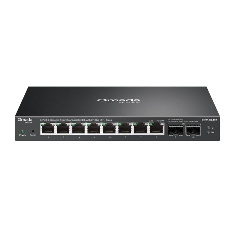 Switch TP-LINK Omada ES210X-M2 8 Porturi 2.5G 2 SFP+ 10G
