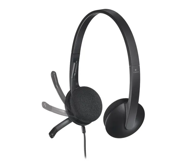 Căști PC LOGITECH H340 cu Fir USB 2.0 Negru 981-000475 - imagine 4