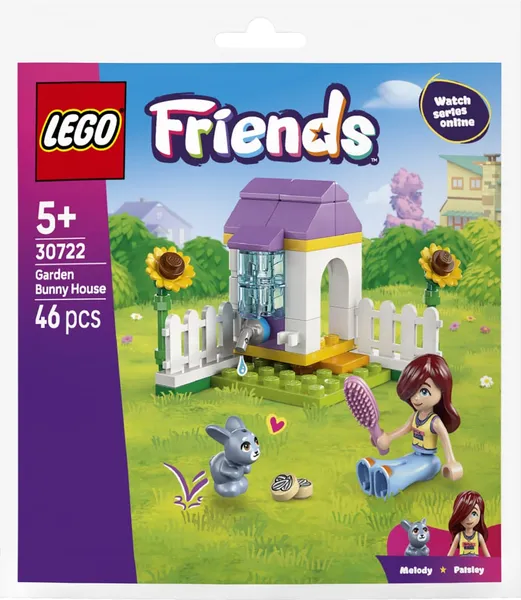 Set Construcție LEGO 30722 Căsuță pentru Iepurași în Grădină - imagine 1