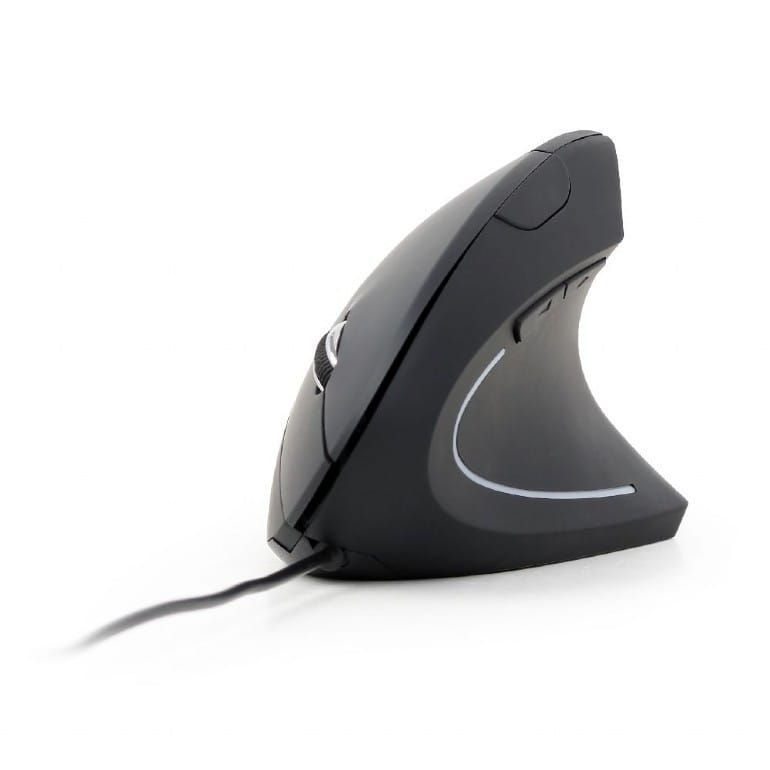 Mouse GEMBIRD MUS-ERGO-01 Optic 3200 DPI Ergonomic Negru