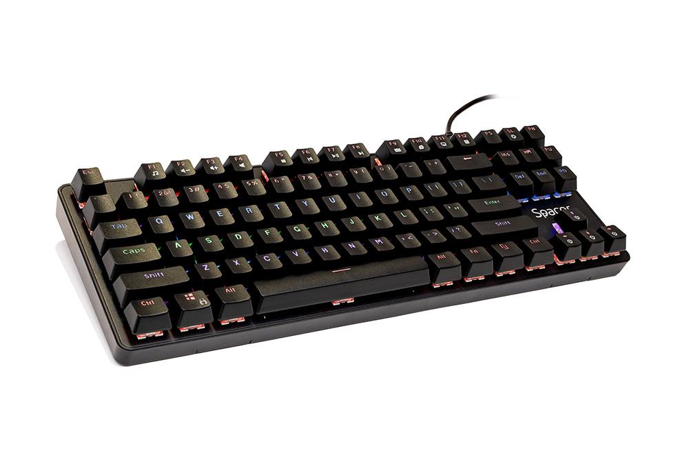 Tastatură Mecanică Gaming SPACER SPKB-MK-IMMORTAL Negru - imagine 4