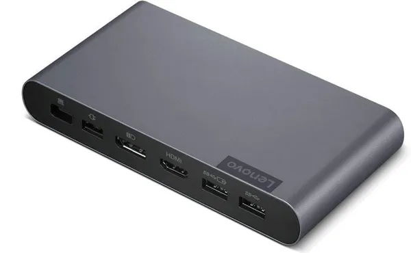 Docking Station LENOVO USB-C Universal Business Dock 40B30090EU Gri - imagine 2