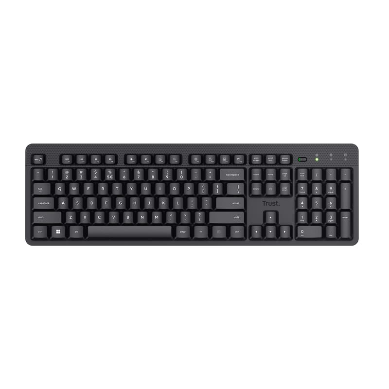 Tastatură TRUST Ody II Wireless Negru TR-25011