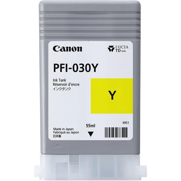 Cartuș Cerneală CANON PFI-030Y Galben 55ml