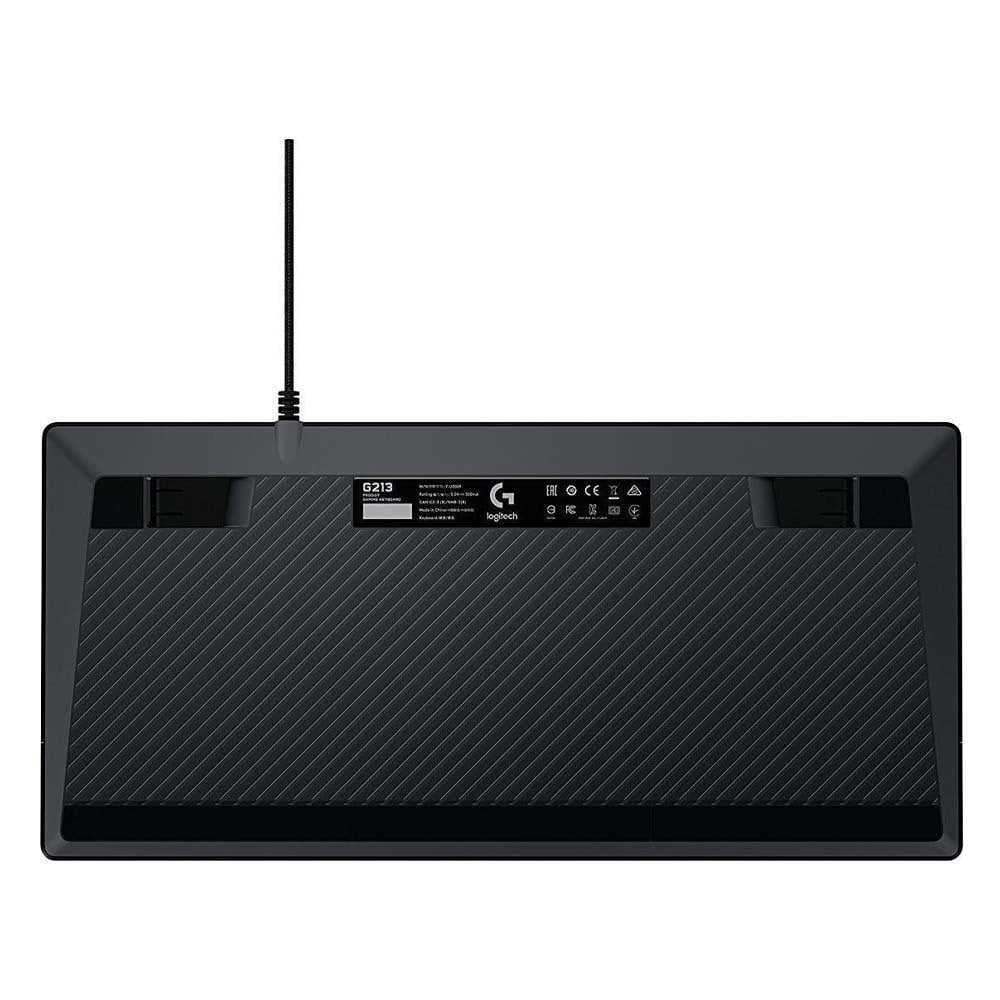 Tastatură Gaming LOGITECH G213 RGB Iluminată Negru 920-008093 - imagine 6