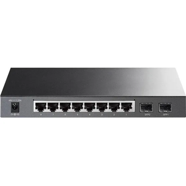 Switch TP-LINK TL-SG2210P 8 Porturi Gigabit PoE+ - imagine 2