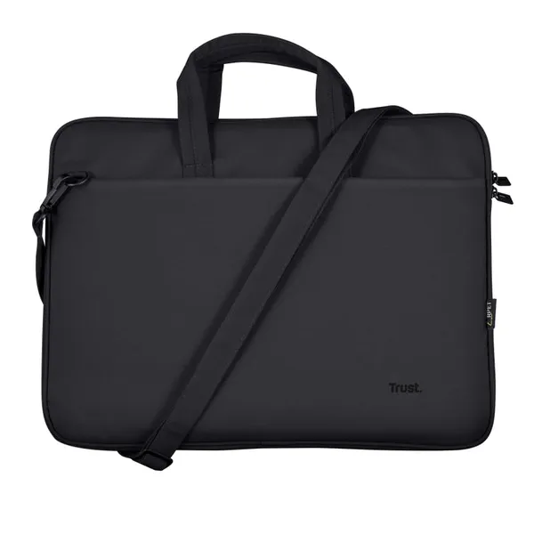 Kit Geantă Laptop TRUST Bologna 16 Mouse Wireless Negru - imagine 2