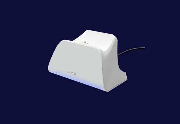 Încărcător TRUST GXT 255W Controller PS5 Alb