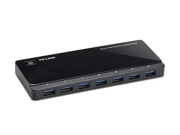 Hub USB TP-LINK UH720 7 Porturi USB 3.0 Negru - imagine 2